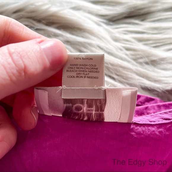 LOFT | Ruffle Front V-Neck Tank Top Blouse - Picture 4 of 4